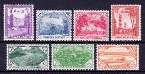 Pakistan - Scott #66-72 - MH - SCV $24