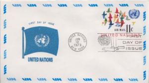 United Nations, First Day Cover, Postal Stationery