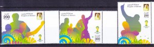 KINGDOM OF BAHRAIN WORILD CUP SOCCER COMPLETE SET MINT NH