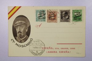 Spain 1937 Civil War Martyr Card - Moscardo - L38332