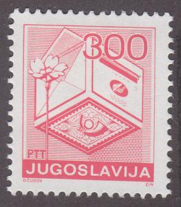 Yugoslavia 1937 Letter, Stamp & Drop Box 1989