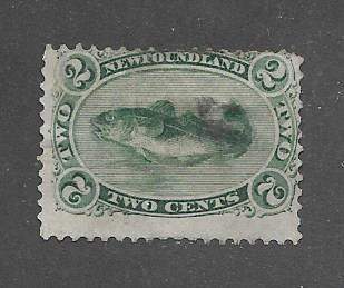 Newfoundland  Scott #24  Used  Scott CV $30.00