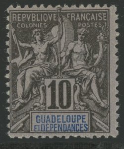 Guadeloupe 32 * mint inged (2107 57)