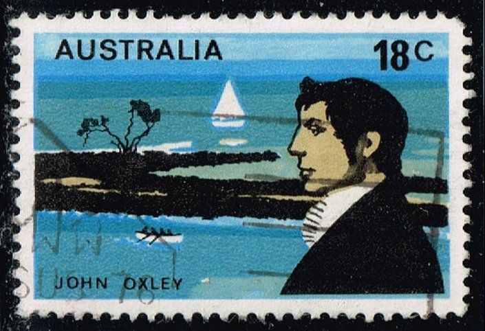 Australia #630 John Oxley; Used (0.25) (3Stars)