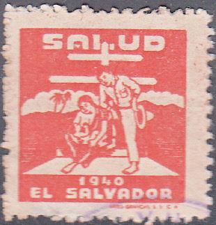 El Salvador - 1940 TB Seal Used