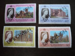 Stamps - St. Vincent Grenadines-Scott#153-156 -Mint Never Hinged Set of 4 Stamps