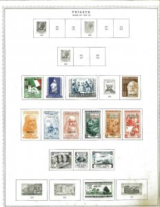 Trieste (Italian) Mint Hinged on Minkus Global Pages.