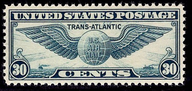 US Stamp #C24 30c Winged Globe MINT NH SCV $11.00