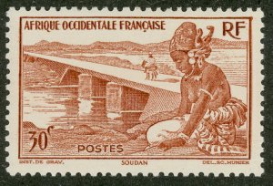 French West Africa 37 MNH