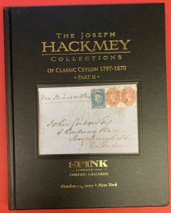 Joseph Hackney, Classic Ceylon 1797-1870, Part 2, Spink/Shreves, Oct. 22, 2010 