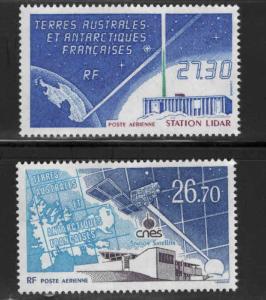 FSAT Scott C130-C131 MNH** 1994 Satellite, LIDAR station set  CV$24