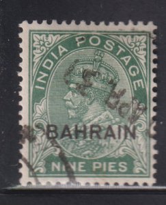 Bahrain 3 King George V O/P 1933