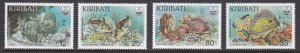 Kiribati, Fauna, Fishes, Corals MNH / 1985