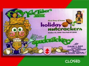 Nutcracker Pull-Tab FDC Features Only Known SPUDCRACKER!! Beware of Those Jaws!