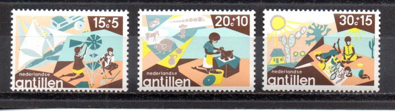 Netherlands Antilles B137-B139 MNH