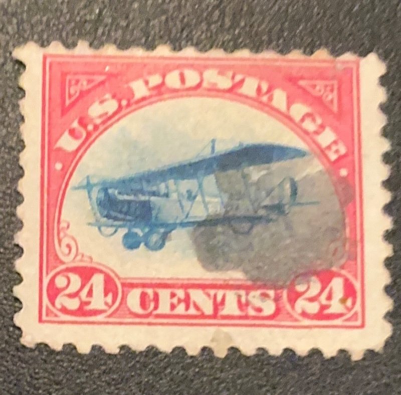 US SCOTT C3 8c  used  AIRMAIL scv $35.00