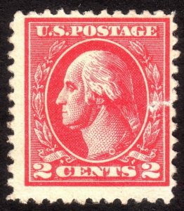 1920, US 2c, Washington, MNG, tear, Sc 527