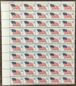 1132    49 Star U.S. Flag.   MNH  4 cent sheet of 50     Issued in 1959