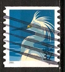 USA; 2003: Sc. # 3829:  Used Perf. 8 1/2 Vert. Single Stamp