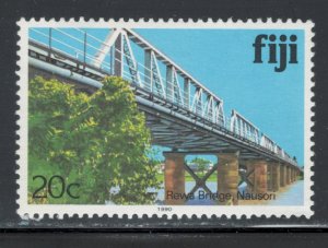 Fiji 1990 Rewa Bridge 20c Scott # 418i MH