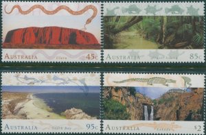 Australia 1993 SG1392-1395 World Heritage Sites set MNH