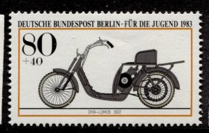 Germany Stamp #9NB200 MINT OG NH XF SINGLE - POST OFFICE FRESH