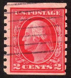 1912, US 2c Washington, Used, Scott #413