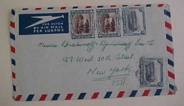 SOUTH WEST AFRICA   FDC 1948 TO USA & TB PAIR 1shilling 1947 TO USA
