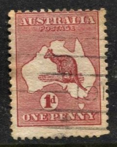 STAMP STATION PERTH Australia #2 Kangaroo Used Wmk.8 CV$2.00