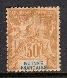 French Guinea - Scott #12 - MNG - See description - SCV $40