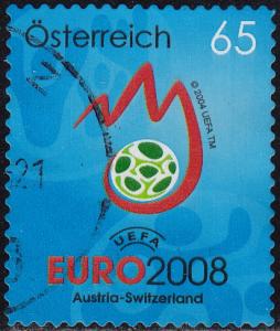 Austria - 2008 - Scott #2133 - used - Sport Football Soccer