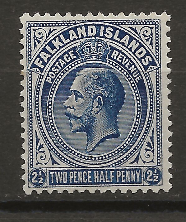 Falkland Is 44 SG 76 MH VF 1921 SCV $22.00 (jr)