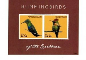 Nevis - 2013 - Hummingbirds of the Caribbean  - Souvenir Sheet  - MNH