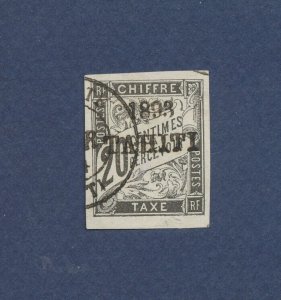 TAHITI - Scott J21  - FVF used - 1893