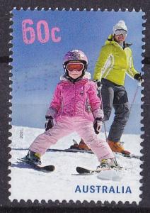 Australia 2011 Skiing 60c Used