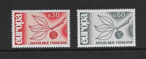 FRANCE - EUROPA 1965 - SCOTT 1131 TO 1132 - MNH