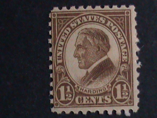 ​UNITED STATES- 1923 SC#582 100 YEARS OLD HARDING MNH-OG -VERY FINE