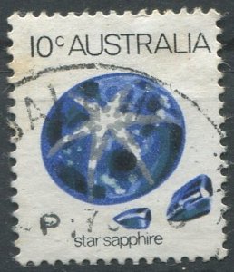 Australia Sc#562 Used, 10c multi, Marine Life and Gemstones (1974)