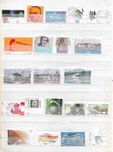 Germany 100 Different Used from Years 1994-2001 C.V $99.45