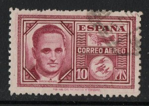 Thematic stamps SPAIN 1945 AIRMAIL top value sg.1064 used
