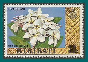 Kiribati 1979 Definitive Frangipani Flower, 30c MNH #336,SG95