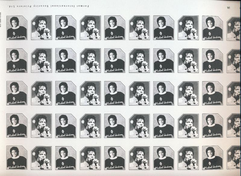 ST Vincent Michael Jackson MNH Sheets+Inverted Country Cinderella x 15 (KR141