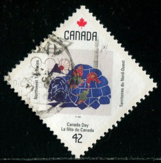 1427 Canada 42c Canada Day - Northwest Terr., used