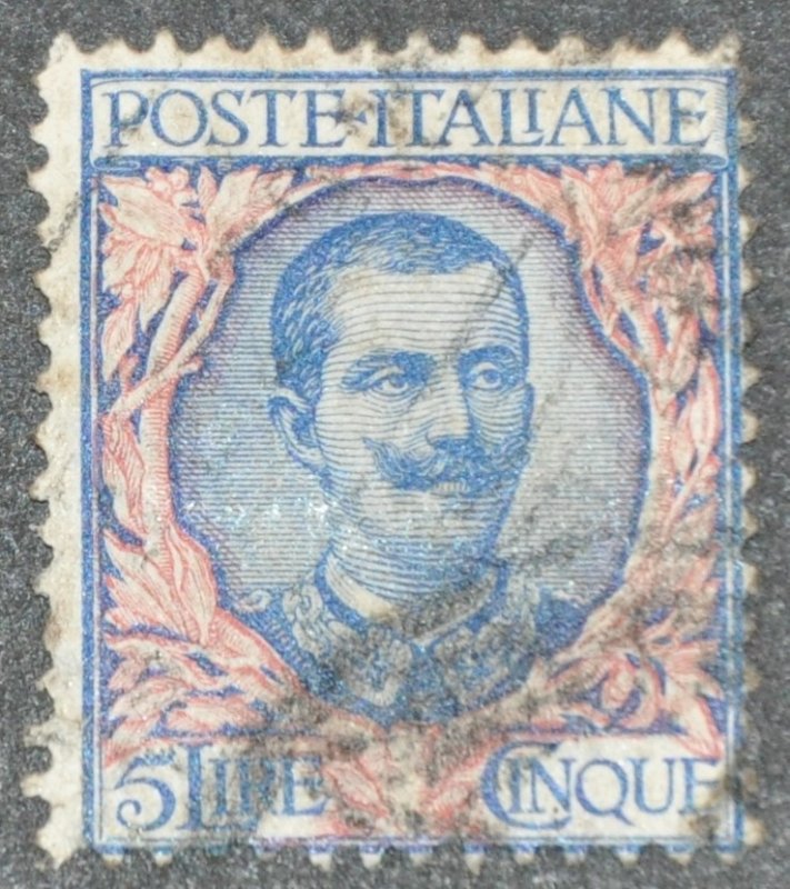 DYNAMITE Stamps: Italy Scott #91 – USED