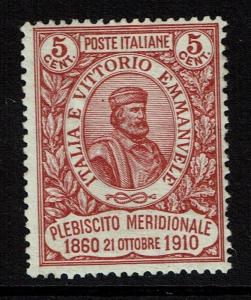 Italy SC# 117, Mint Never Hinged, small pencil note - Lot 012217