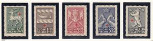Finland B49-53 mint
