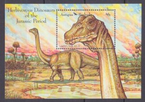 1992 Antigua and Barbuda 1617/B228 Dinosaurs 7,00 €