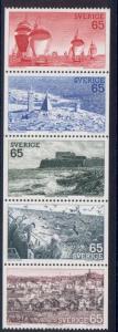 Sweden 1091b MNH West Coast Regatta, Yachts, Lighthouse