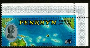 ES-526 COOK ISLANDS PENRHYN ISLAND 1975 Fish of the Pacific SC 63 SG 65 MNH $15