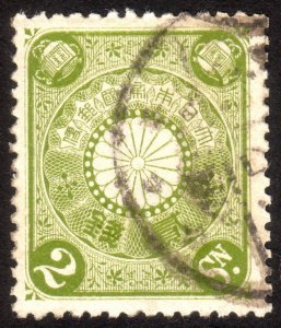 1899, Japan 2Sn, Used, Sc 96